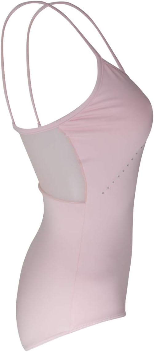 Intermezzo Mädchen Ballett Leotard/Body 31584 Bodymeredstrap - Ärmellos - Spaghetti-Träger - Made in