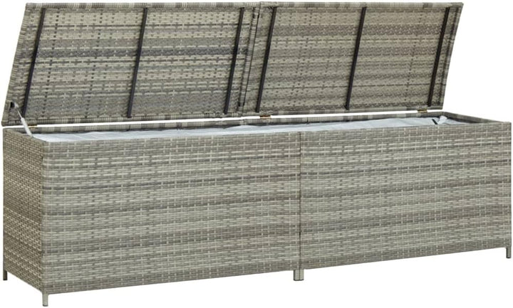 Hommdiy Gartenbox Auflagenbox Kissenbox Kiste Gartentruhe Truhe Box Aufbewahrungsbox Auflagenkiste G