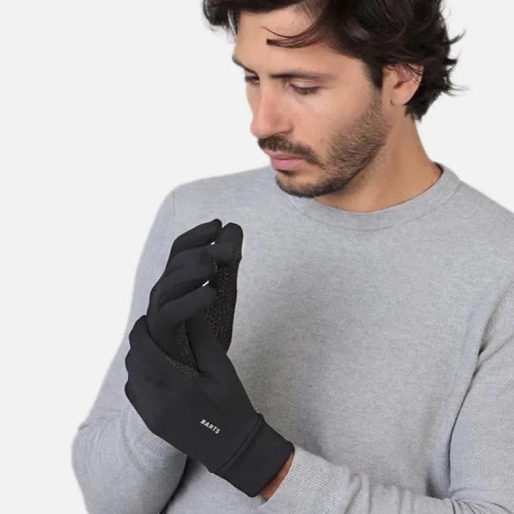 Barts Fleece Handschuhe Powerstretch Touch unisex L-XL Schwarz, L-XL Schwarz