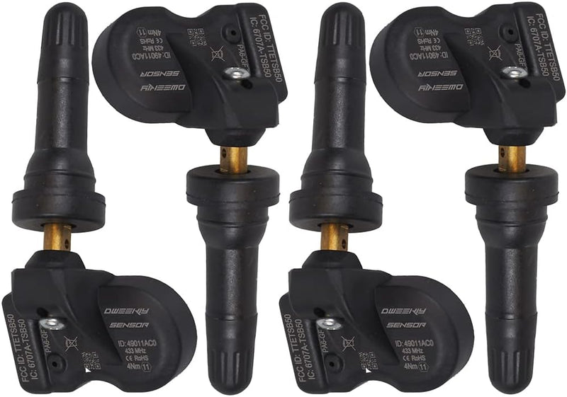 DWEEKIY 4 x RDKS/TPMS Sensoren – passen für Mercedes-Benz C - Klasse/C-Klasse T-Model - Typ [S206/W2