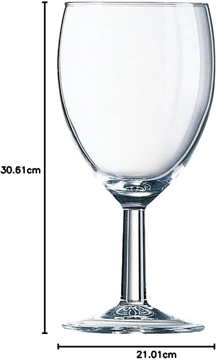 Arcoroc ARC 27794 Savoie Weinkelch, Weinglas, 150ml, Glas, transparent, 12 Stück Wein 150ml, Wein 15