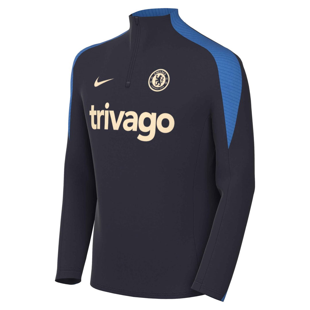 Nike Unisex Kinder Fc Chelsea Strike Dri-fit Drill-fussballoberteil aus Strickmaterial für Ältere Ki