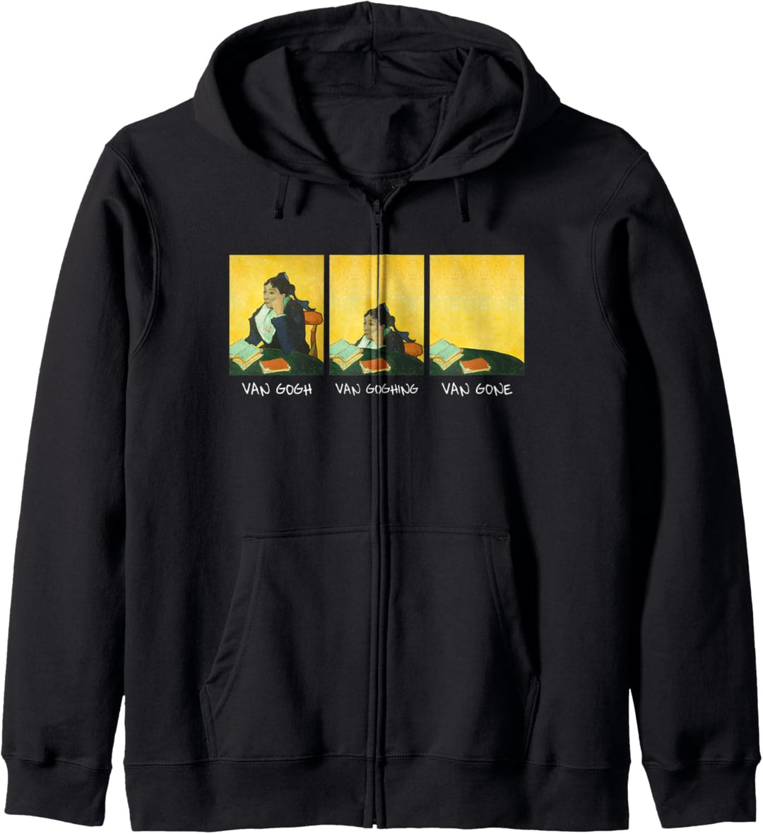 Lustiges Van Gogh Van Goghing Van Gone Kapuzenjacke