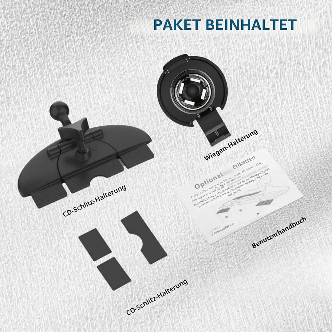 CD Schlitz Halterung für Garmin, Auto Navi Halterung GPS für Garmin Nuvi Drive 52 Drivesmart 66 76 D