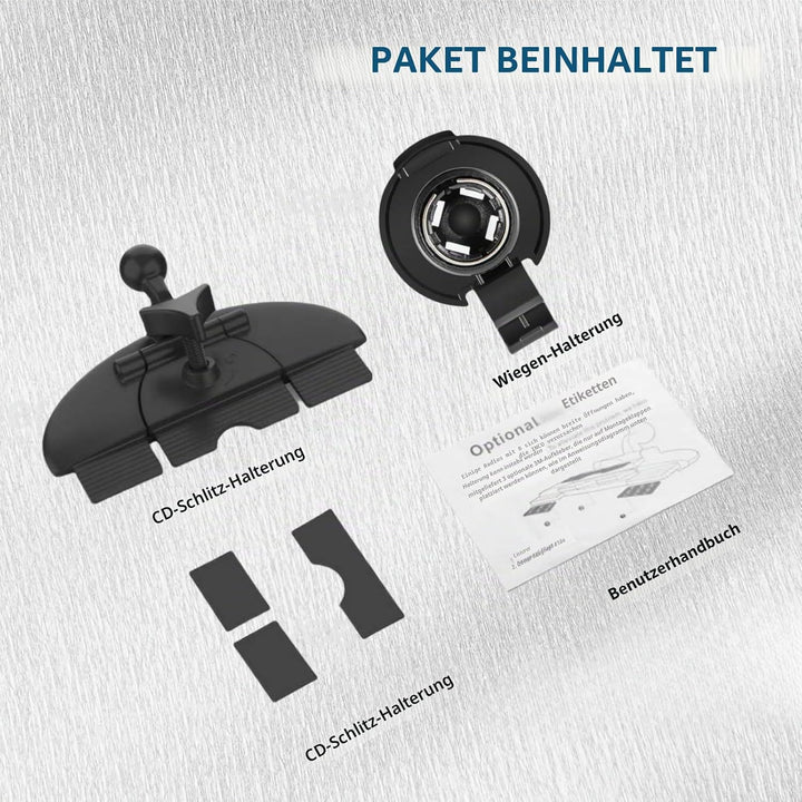 CD Schlitz Halterung für Garmin, Auto Navi Halterung GPS für Garmin Nuvi Drive 52 Drivesmart 66 76 D