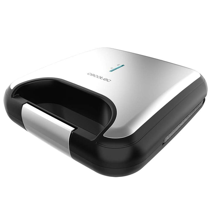 Cecotec Sandwichmaker Rock'nToast Grill +, 800W Leistung, RockStone Steinbeschichtung, Antihaft, Ede