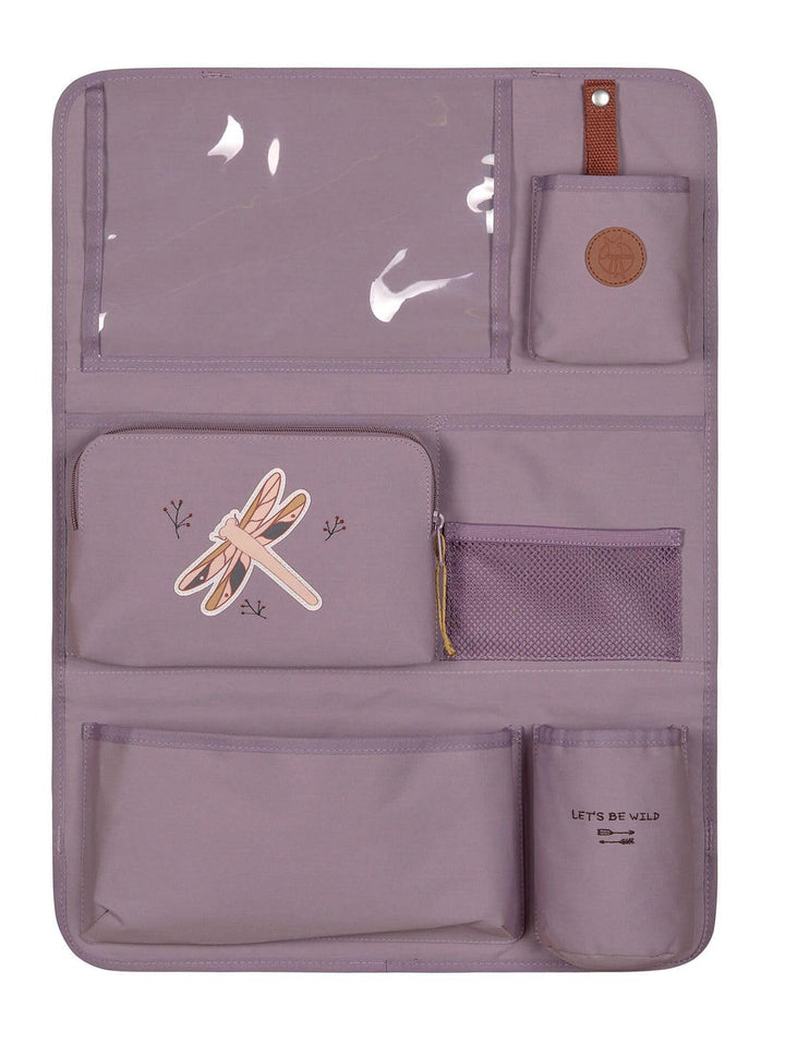 LÄSSIG Autoorganizer Autorücksitzorganizer Rücksitztasche für Auto zum Hängen zusammenklappbar 55 cm