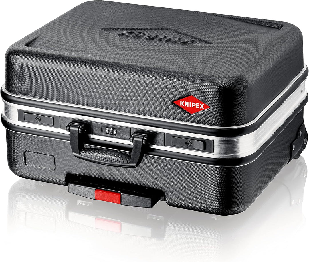 KNIPEX 00 21 06 LE Werkzeugkoffer "BIG Basic Move" Werkzeug-Trolley | Rollkoffer leer & Elektro-Pake