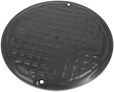 Millto™ Schachtabdeckung Kunststoff Rund Ø DN540 Schwarz PP Kanaldeckel Schachtdeckel | Abflusssteig