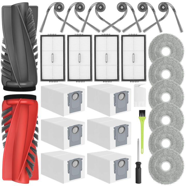 Ersatzteile Zubehörset für Roborock Saros 10R / Qrevo CurvX/Qrevo Curv 2 Pro, and Qrevo Curv 2 Pro X