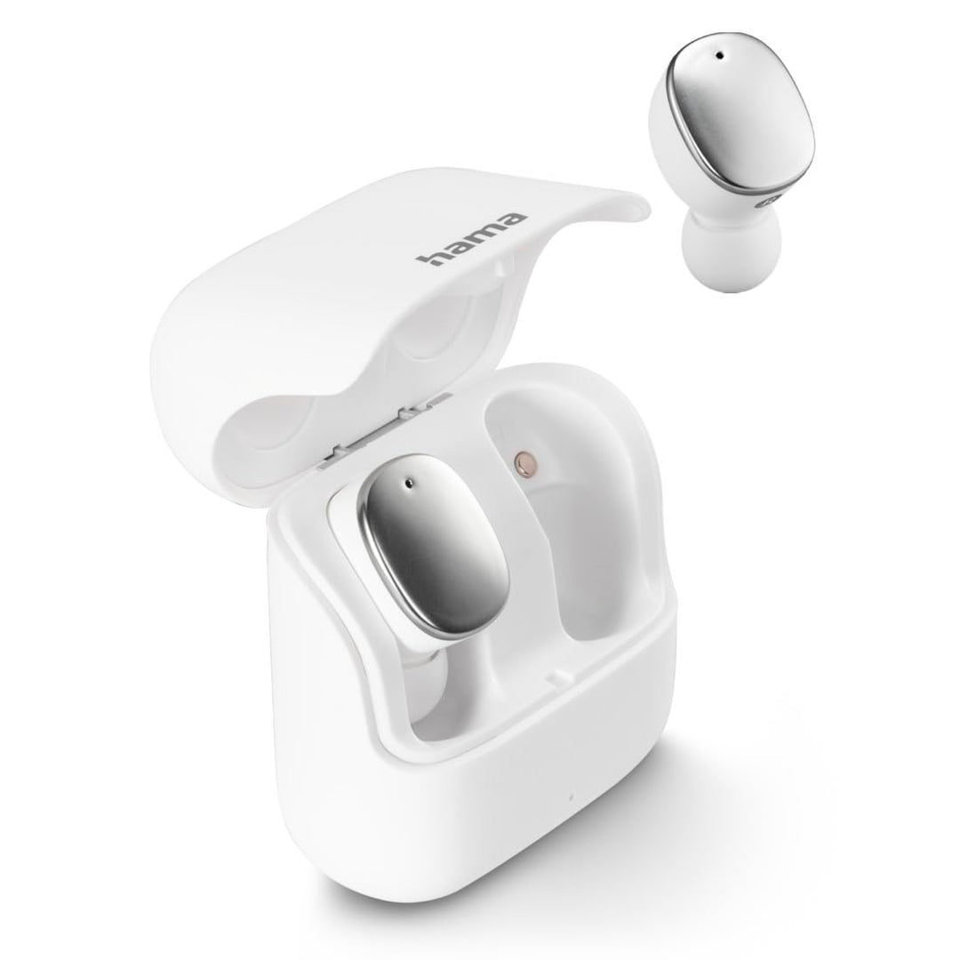 Hama Bluetooth Kopfhörer "Spirit Pure" (In Ear Kopfhörer mit Mikrofon, True Wireless Earbuds mit Lad