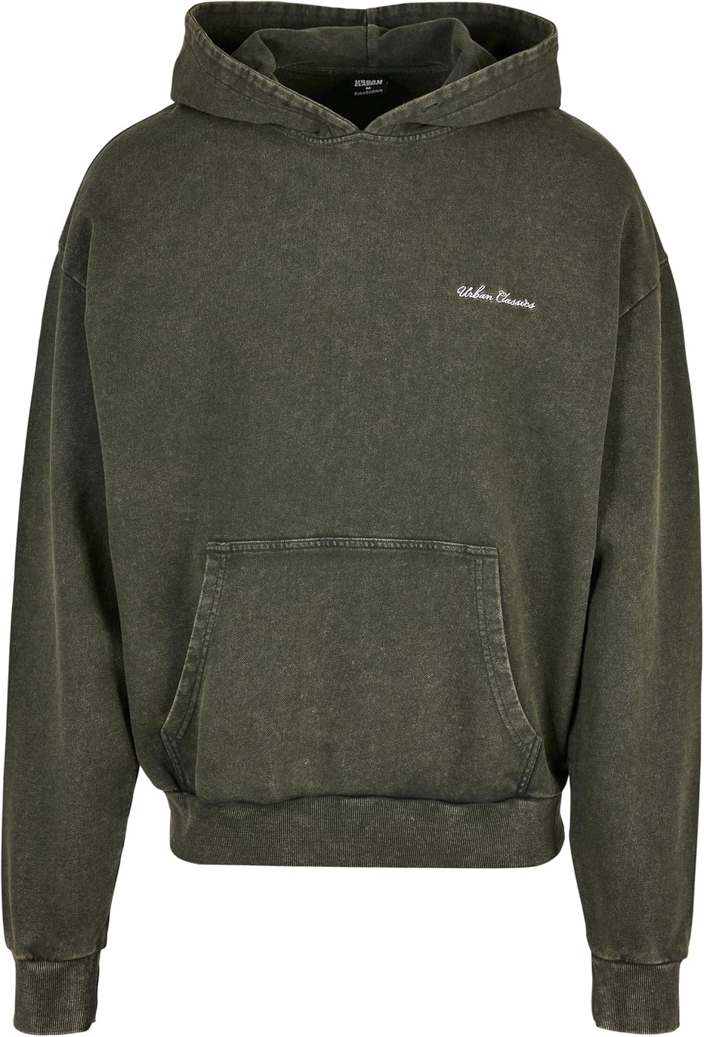 Urban Classics Herren Kapuzenpullover Small Embroidery Hoody, Oversized Passform, überschnittenen Sc