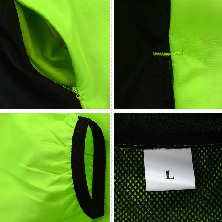 WOSAWE Herren-Fahrradjacke Winddichte wasserdichte MTB Mountainbike Jacket Für Radfahren, Joggen & W