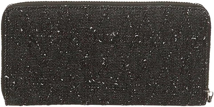 Pepe Jeans Daila Geldbörse schwarz Baumwolle, Polyester und PU. Brieftasche mit Reissverschluss, Bri
