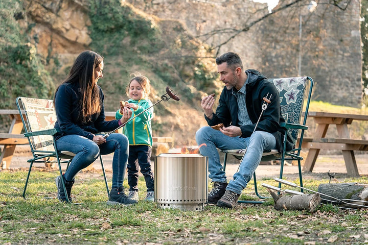 Solo Stove Grillspiesse für Feuerschale - Edelstahl-Feuerstellen-Zubehör - Outdoor-Kamin, Feuerstell