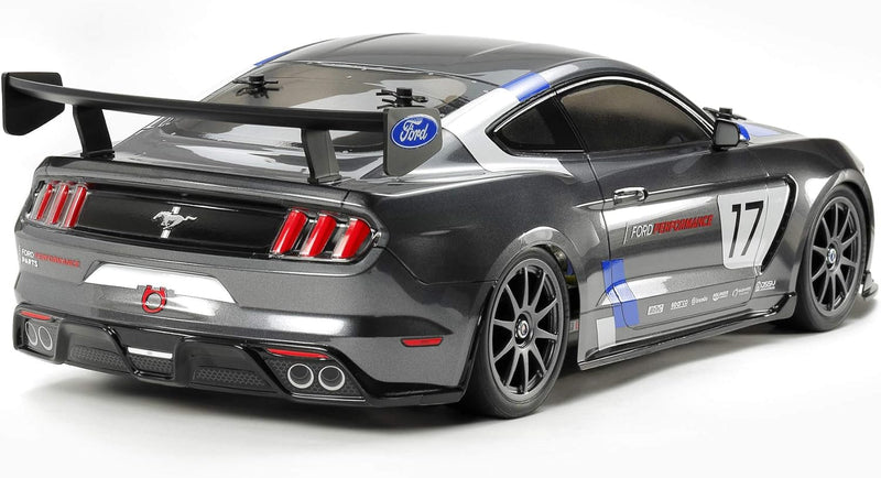 TAMIYA - 1:10 RC Ford Mustang GT4 TT-02, ferngesteuertes Auto/Fahrzeug, Modellbau, Bausatz, Hobby, Z