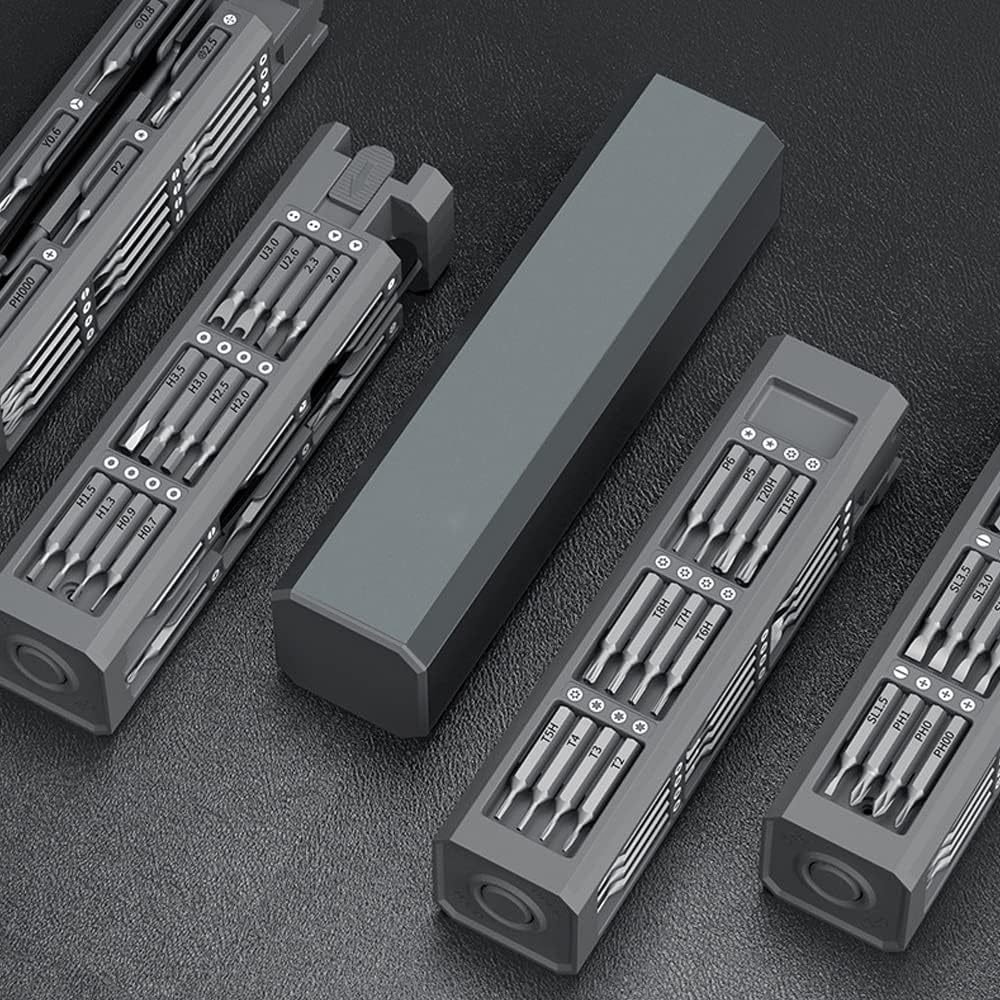 Präzisions-Schraubendreher-Set, 44 in 1 Mini Magnetischer Schraubendreher Set Feinmechaniker Werkzeu