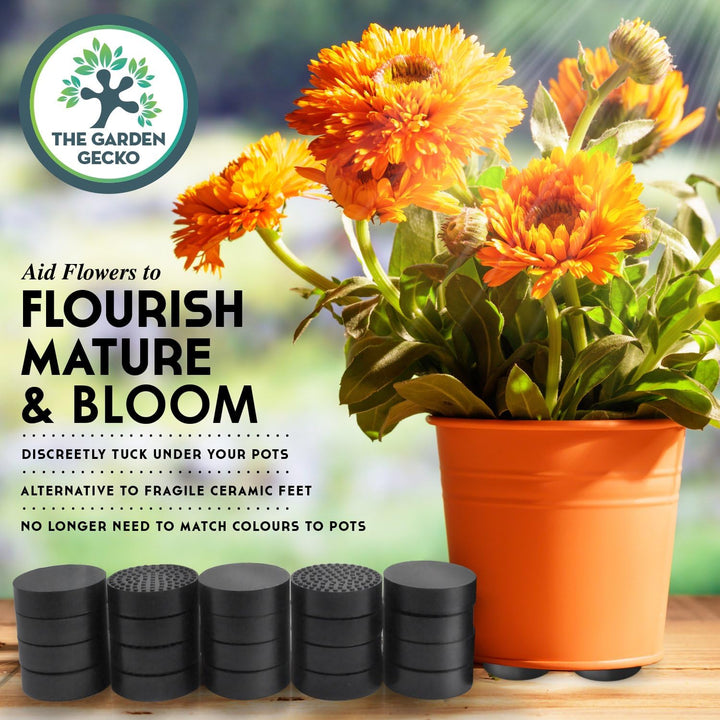 Unsichtbare Blumentopf Füsse für Outdoor-Pflanzentöpfe und Blumen: Eine sichere Topfständer-Alternat