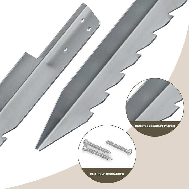 Mordx 4 Stück Bodenanker für Schaukel，Anker Outdoor Schaukel Gartenanker，Schaukelbefestigungen，Versc