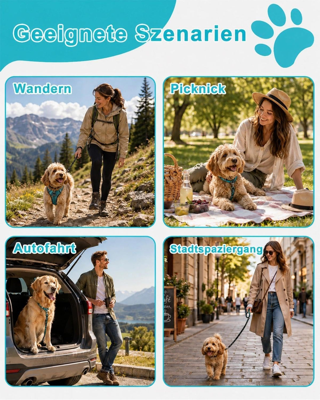 Trinkflasche Hunde für Unterwegs, 285 ml Edelstahl Hundetrinkflasche,Kompakte & Auslaufsichere Wasse