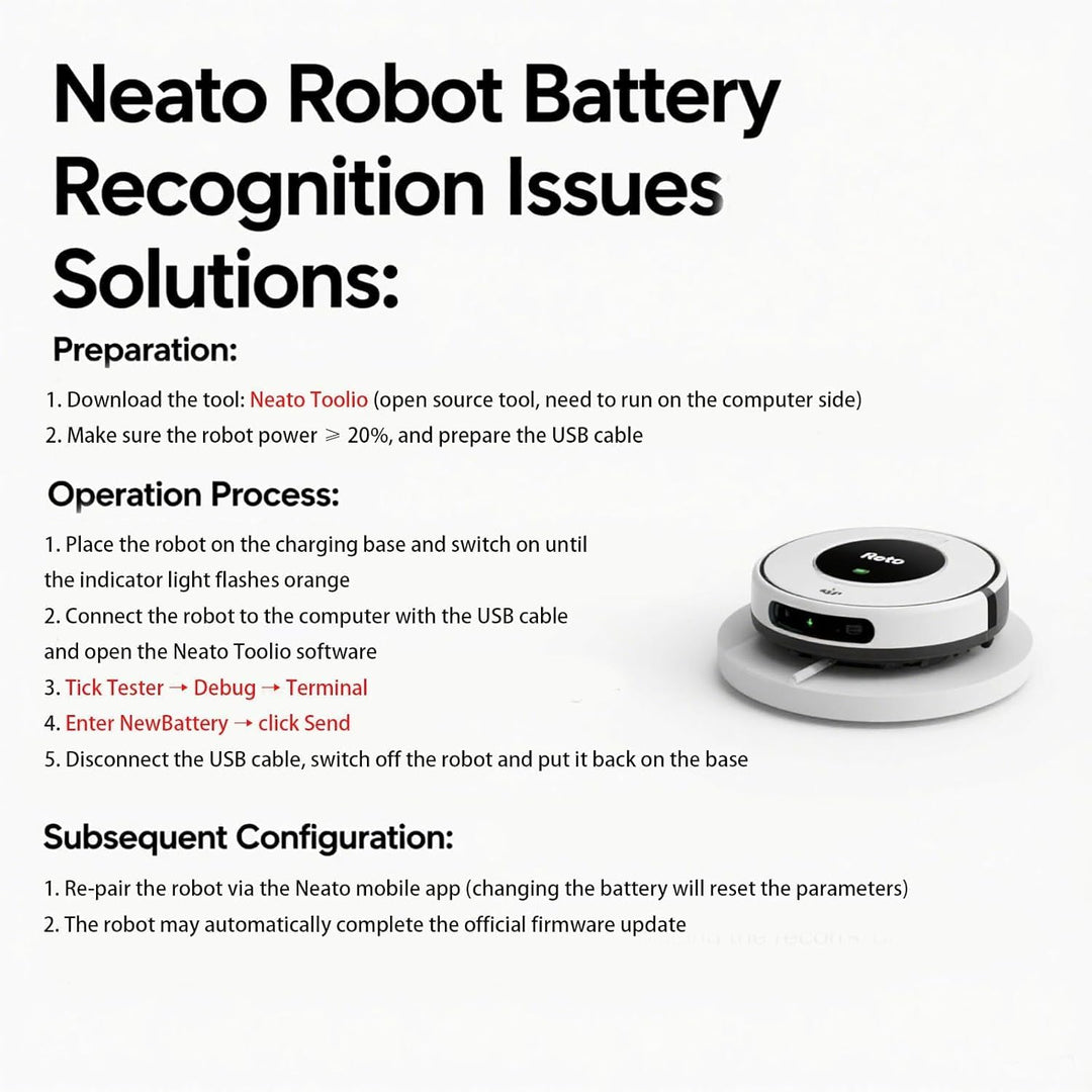 ANTIEE 6500mAh Akku für Neato Robotics D3 D4 D5 D6 D7 D3+ D301 D303 D5+ D502 D503 D701 D702 D703 D70