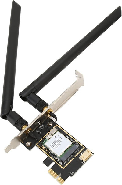 Annadue WiFi 6 PCIE WLAN Karte, AW-XB468NF MT7921 1800 Mbit/s 2,4G/5 GHz Dualband PCIE Wireless Netz