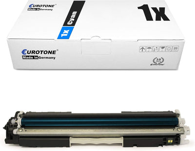 1x Müller Printware kompatibler Toner für HP Laserjet CP 1025 NW Color ersetzt CE311A 126A 1x Cyan,