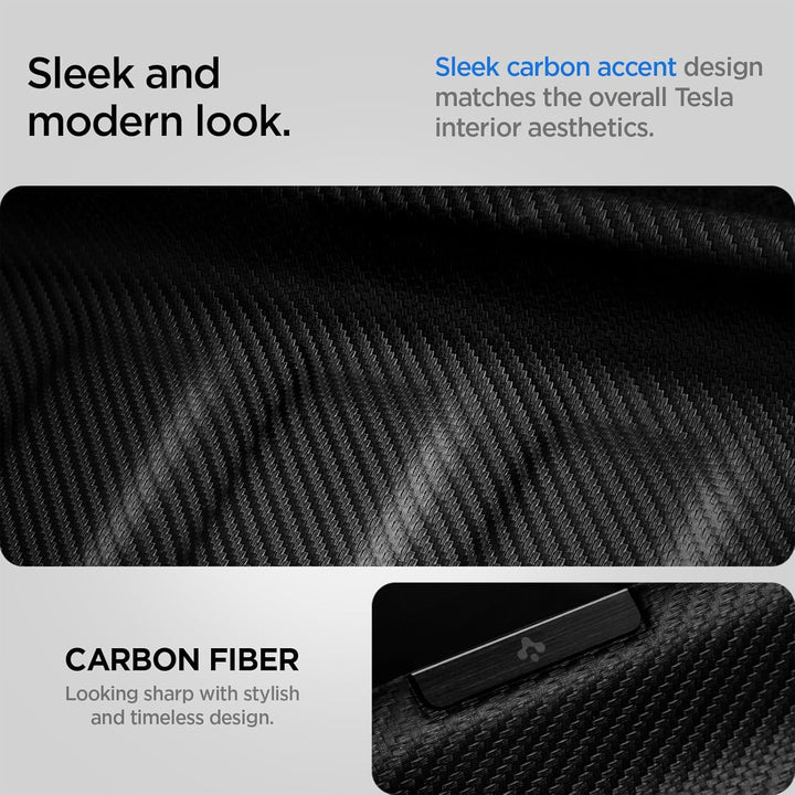 Spigen Tesla Model Y (~2024) Hintere Kofferraummatte für Aufbewahrung, Stossfestes XPE-Material zum