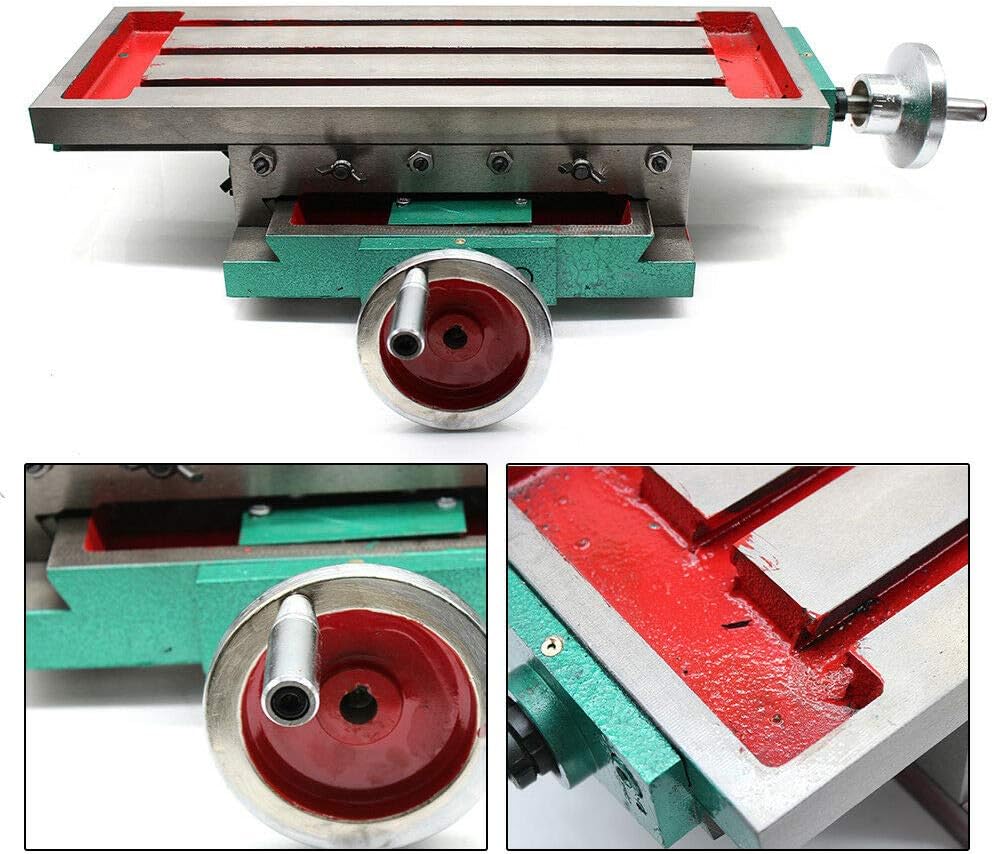 XY Kreuztisch Frästisch Bohrtisch Schraubstock Koordinatentisch 450 * 170mm für Bohrständer