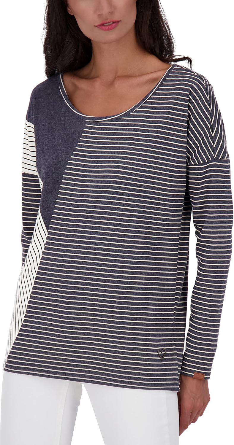 ALIFE and Kickin IlanaAK Z Longsleeve – Damen Longsleeve – Bequemes Langarmshirt für Frühling & Herb