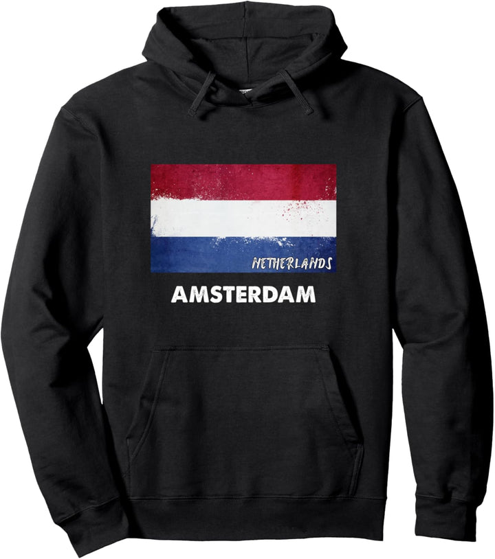 Amsterdam Niederlande Pullover Hoodie
