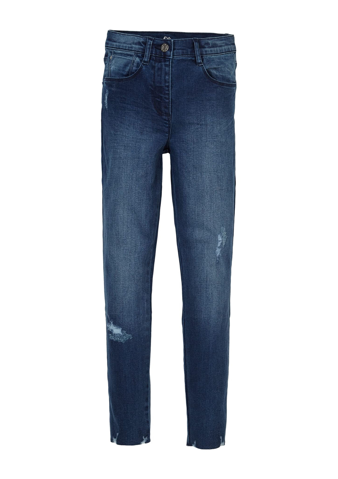 s.Oliver Junior Girl's Hose lang Skinny Suri Pants, Dark Blue stretche, 164