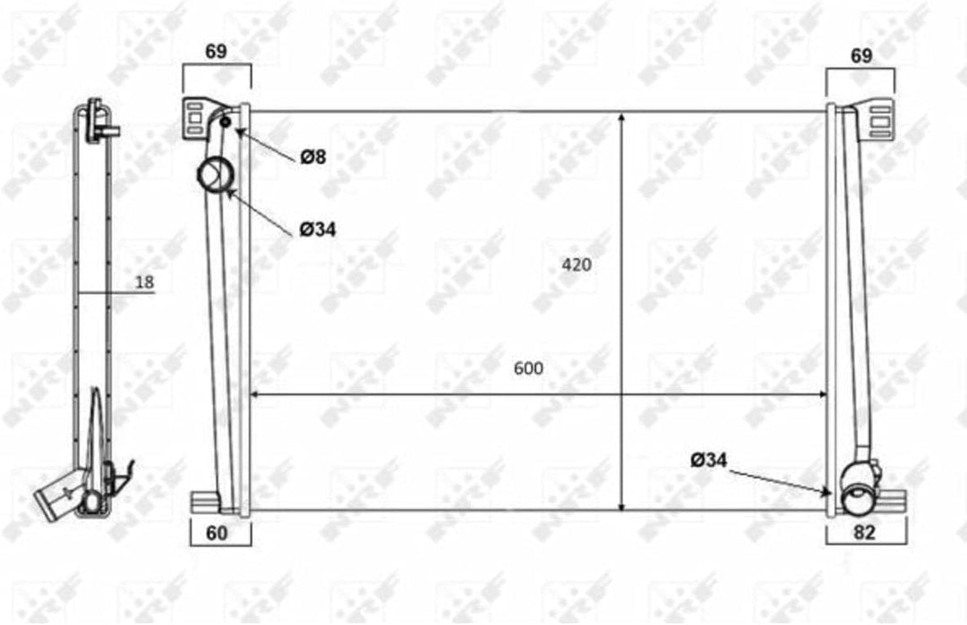 NRF 58472 Kàƒ ¼hler, Motorkàƒ ¼hlung