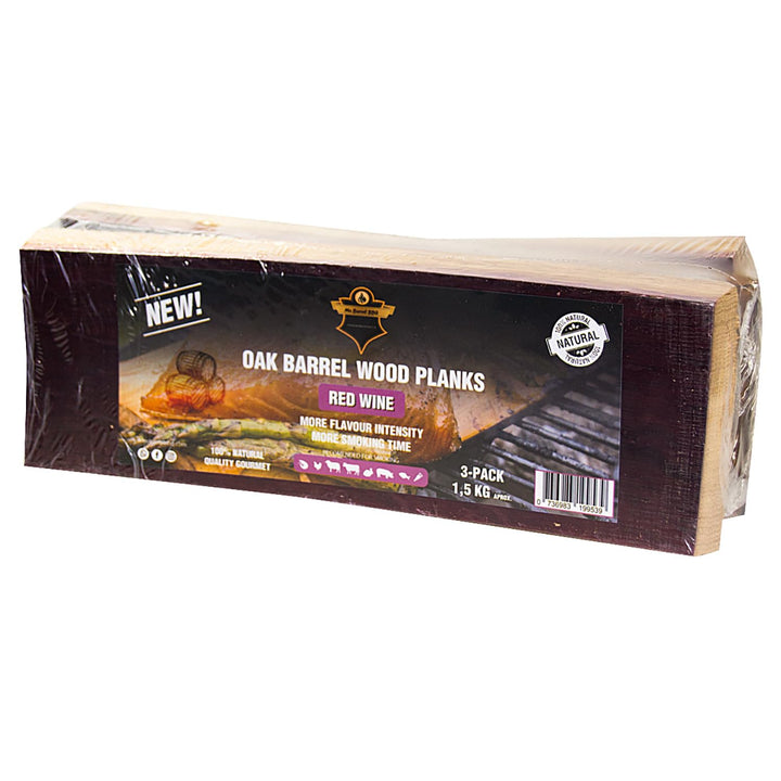 MPL001.1 Planks L Red Wine, 3er-Set, Red Wine