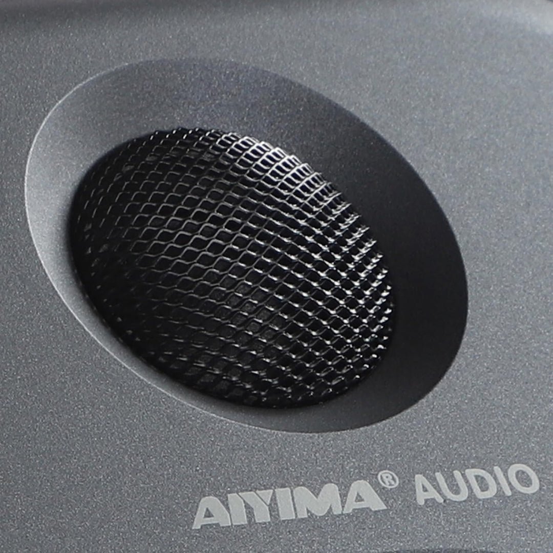 AIYIMA S400 Bücherregal-Lautsprecher hat 7,6 cm (3 Zoll) 80 W Hochleistungs-Lautsprecher, HiFi-BT-Bü