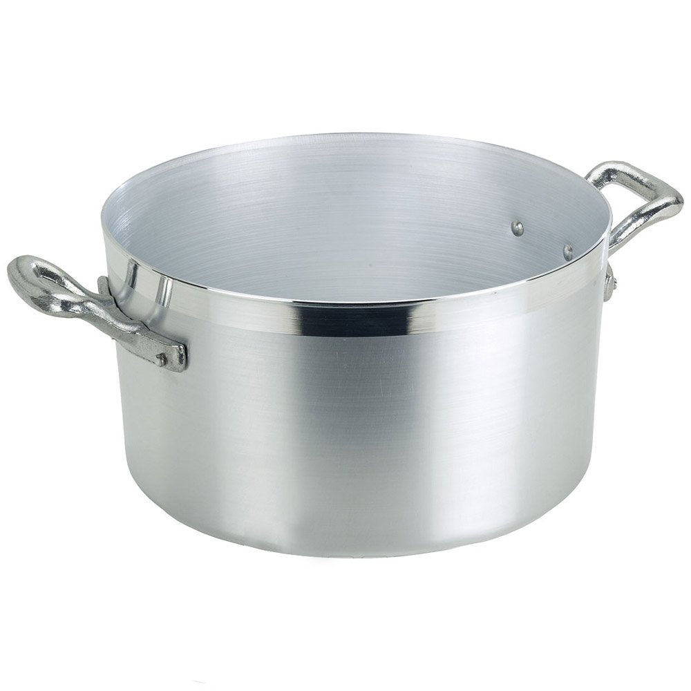 Agnelli Pentole Kasserolle mit Zwei Griffen 38 cm grau, 38 cm