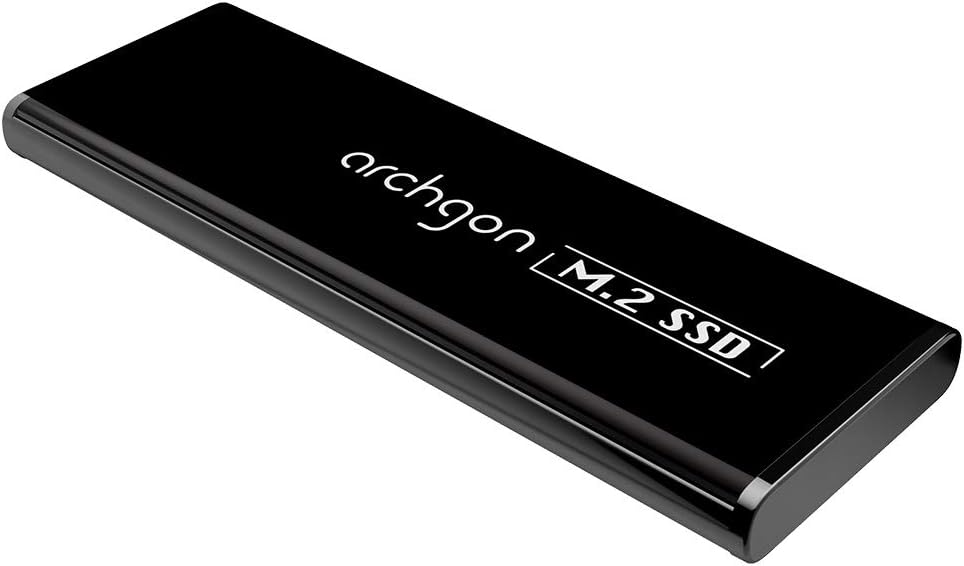 Archgon C50, Externe SSD M.2-240GB, USB 3.1, Gen 2 (Type-C), schwarz 240GB C503K, 240GB C503K