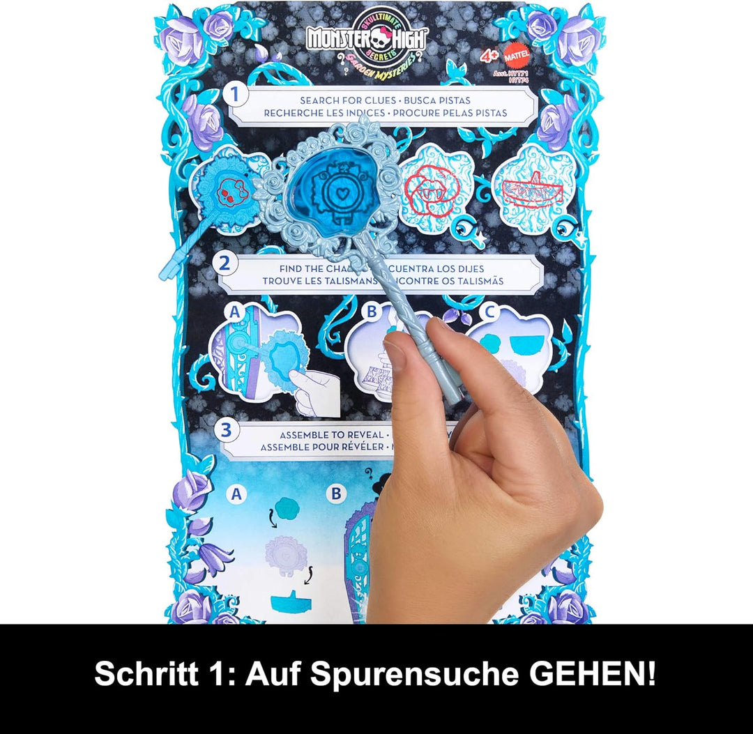 Monster High Skulltimate Secrets Set aus Puppe und Zubehör, Garden Mysteries Twyla mit zauberhaftem