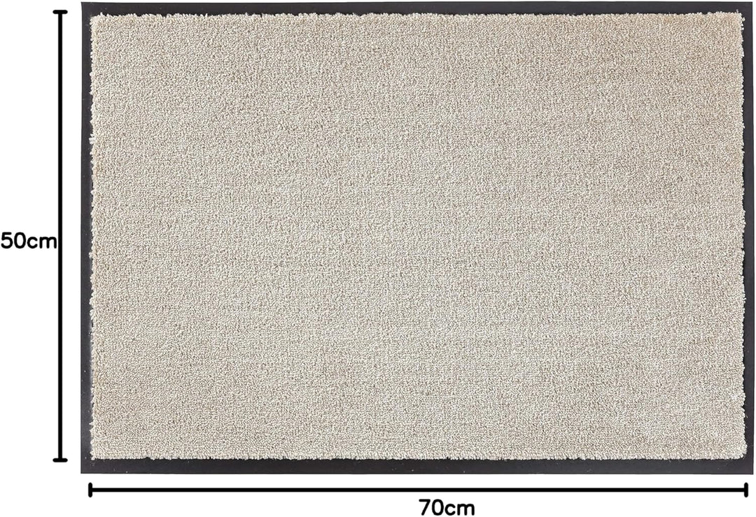 Schöner Wohnen Kollektion strapazierfähige Schmutzfangmatte Miami – getuftete Fussmatte 50x70 cm in