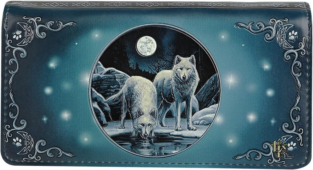 Nemesis Now Warriors of Winter Lisa Parker Geldbörse geprägt, 19 cm, blau, PU, 18,5 cm 18.5cm Blau,