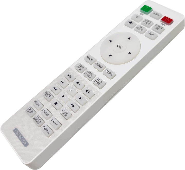 Leankle Fernbedienung RCV015 für BenQ Projektoren HT2550, TK800, TK800M, W1700, W1700S