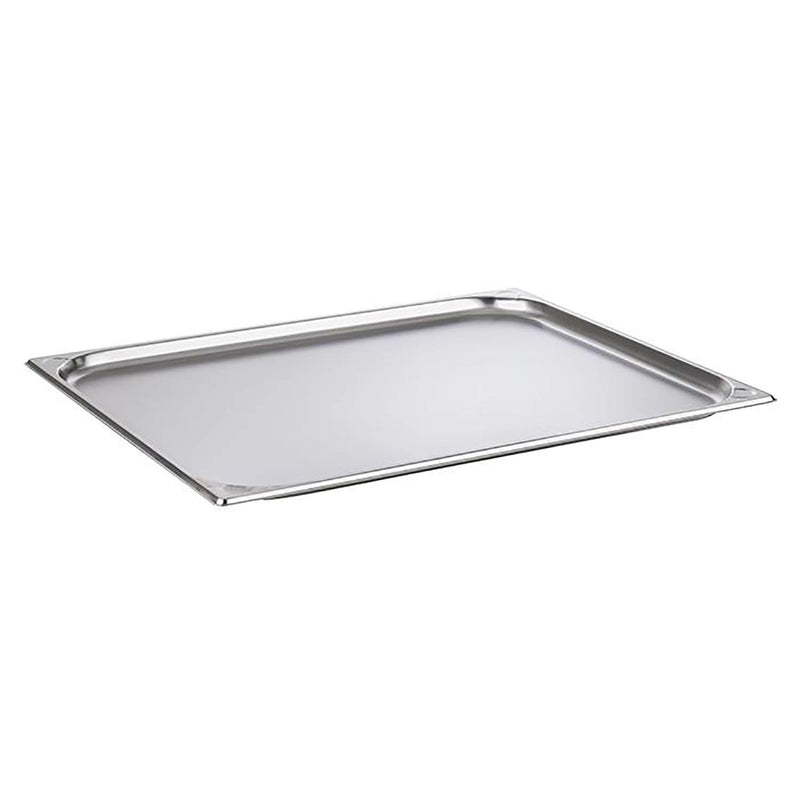 APS 81000 GN-Behälter 2/1, Gastronormbehälter Edelstahl/Abmessungen 65 x 53 cm/Höhe 2 cm/Volumen 5 L