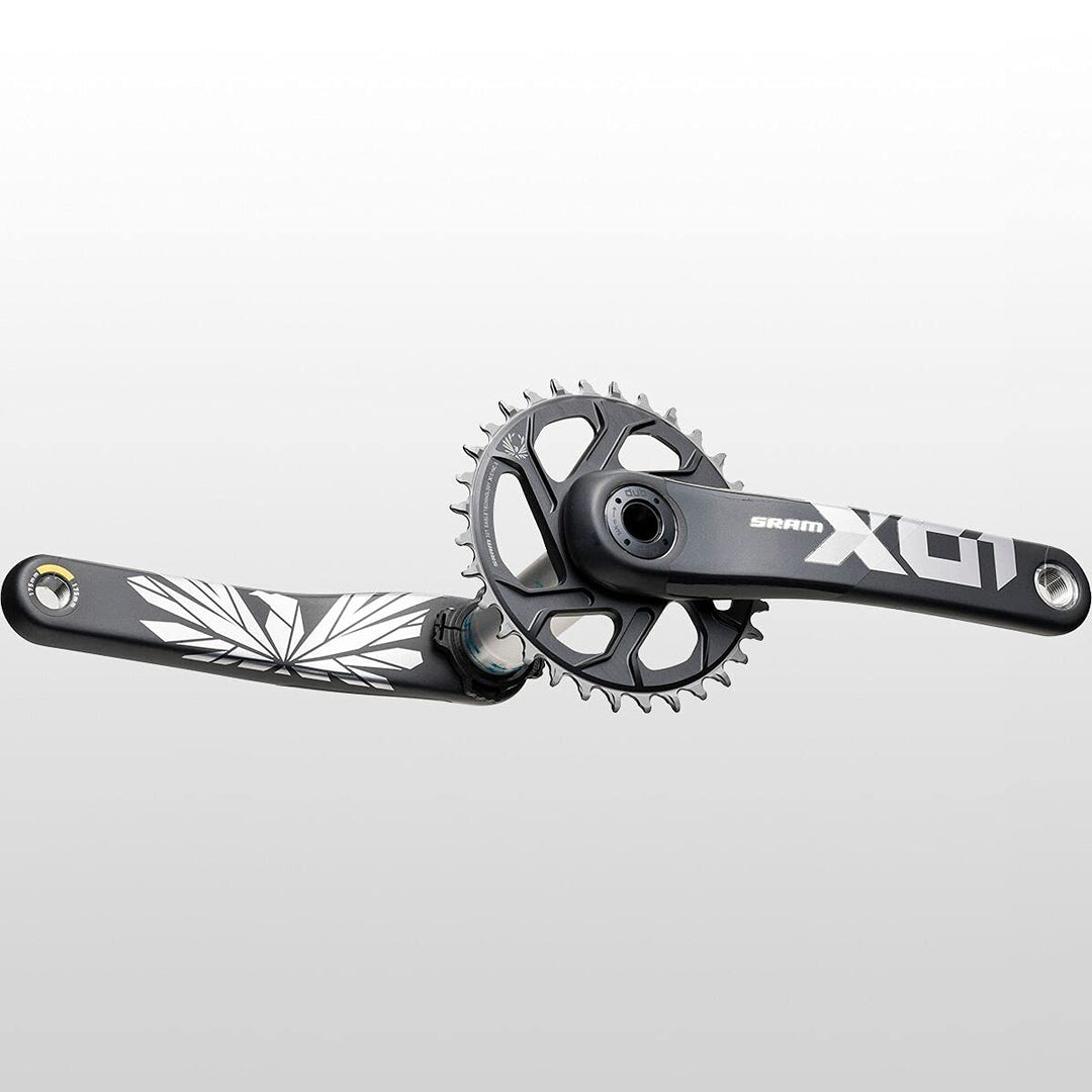 SRAM X01 Eagle Dub Crankset - Boost Schwarz 32z, Schwarz 32z