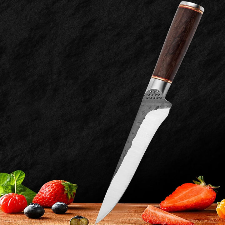 Professionelles Ausbeinmesser Japanisches Kochmesser Handgeschmiedetes Küchenmesser High Carbon Stee