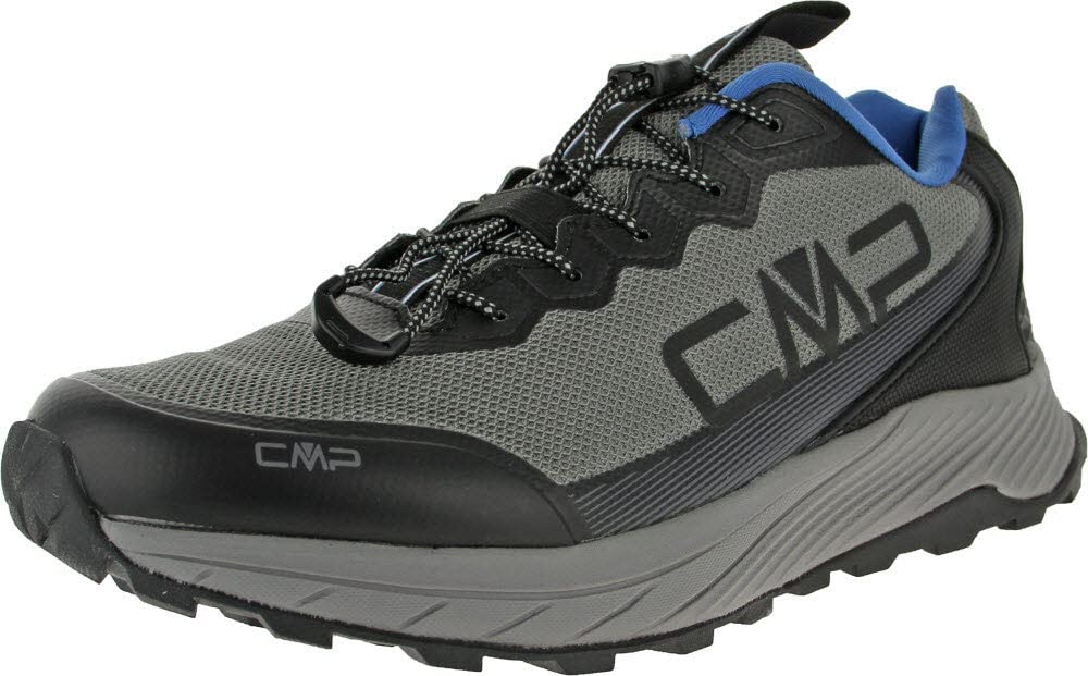 CMP Herren Phelyx Multisport Shoes Walking Shoe 41 EU Zementgrau Schwarz Cemento Nero, 41 EU Zementg