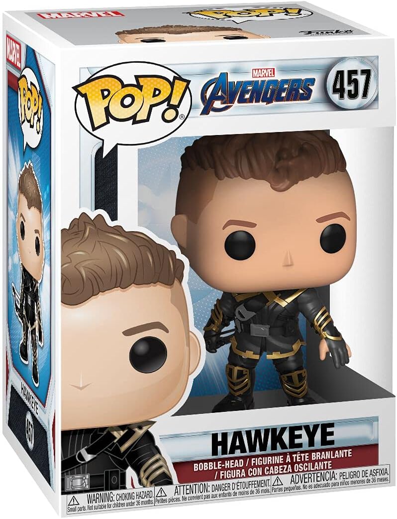 Funko POP! Bobble: Avengers Endgame: Hawkeye - 1/6 Quote Für Seltene Chase-Variantease, Multi - Viny