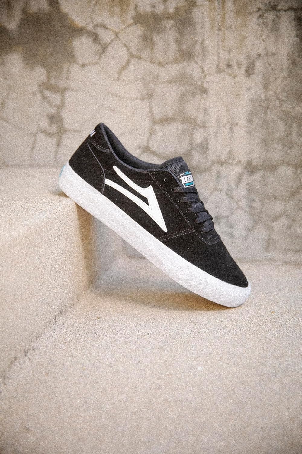 Lakai Limited Footwear Mens Manchester Skate-Schuh 44.5 EU Schwarzes Wildleder, 44.5 EU Schwarzes Wi
