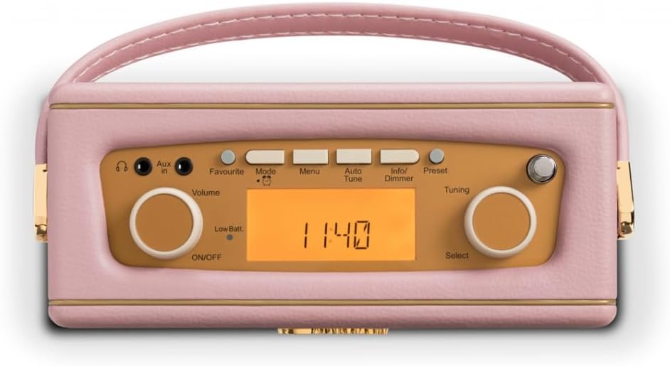 Roberts Radio Revival UNO BT Portable Analogique et numérique Rose
