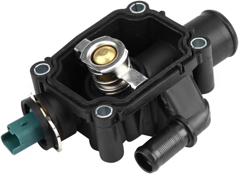 Thermostatgehäuse, Motorkühlmittel Thermostatgehäuse Ersatz für 206 207 207 CCGRAND RAID PARTNER für