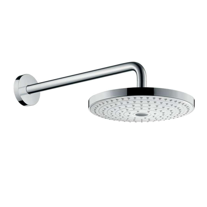 hansgrohe Raindance Select S 240 Duschkopf, Kopfbrause für Wandmontage, 2 Strahlarten, Weiss/Chrom